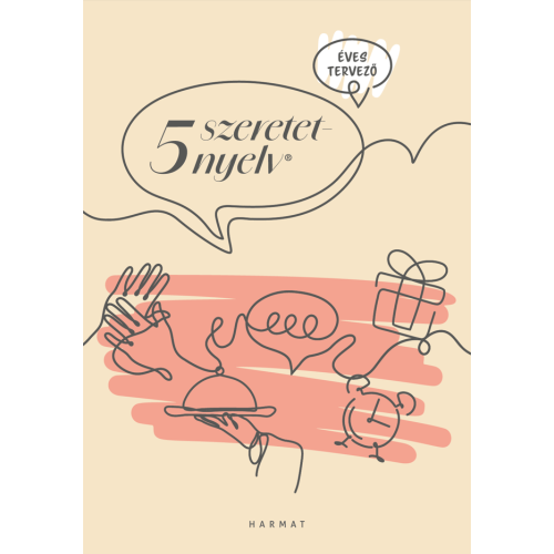 5 szeretetnyelv – éves tervező (bézs)