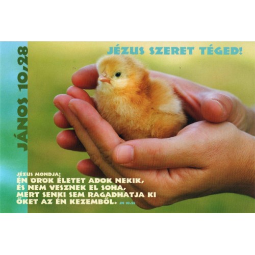 Képeslap - Jézus szeret téged!
