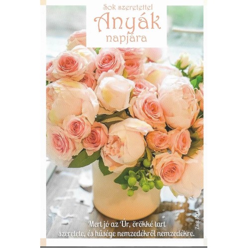 Képeslap -Anyák napjára