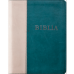 Biblia - standard, puhatáblás,varrott - narancs/türkiz (RUF 2014)