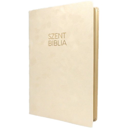 Patmos Biblia - Nagy Bézs Bársony -sima