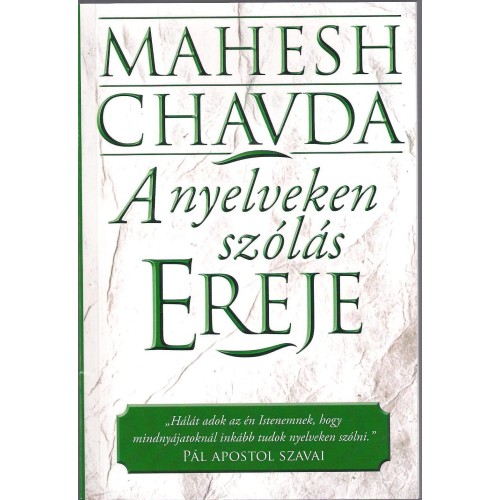 A nyelveken szólás ereje