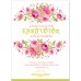 Borítékos képeslap: Esküvőre (Good News - virágos)